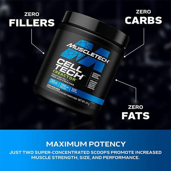 کراتین سل تک کرکتور ماسل تک – MuscleTech Cell-Tech Creactor — تصویر ۳