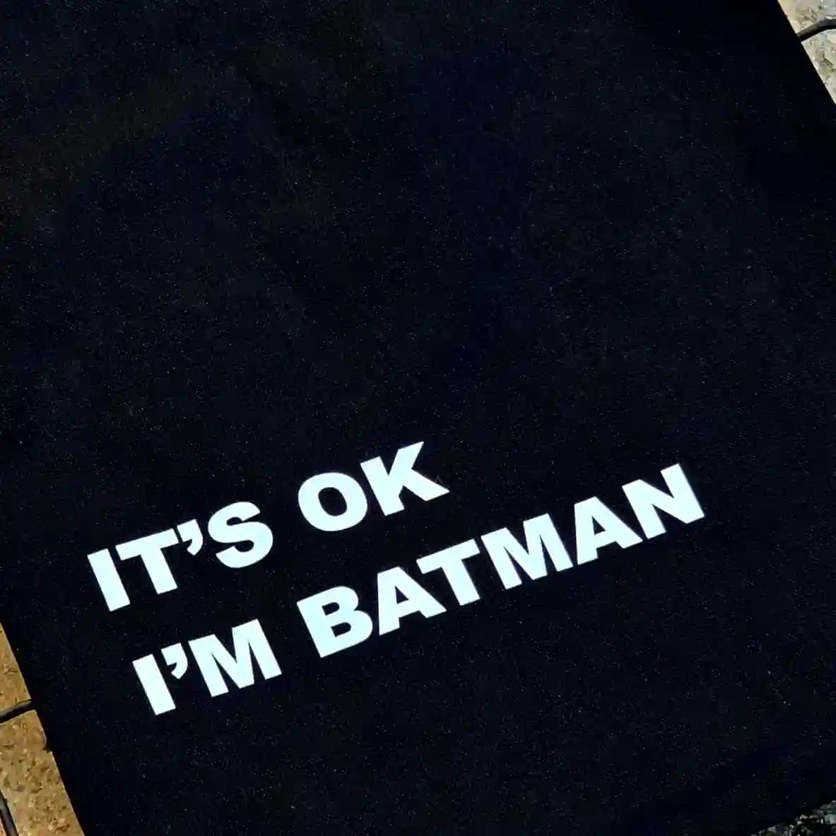 توت بگ پینترستی مشکی | بتمن مود | Batman Vibe 🖤 — تصویر ۲