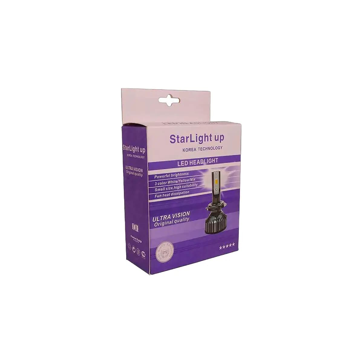 هدلایت بی سیم H1 استارلایت سه رنگ Starlight — تصویر ۲
