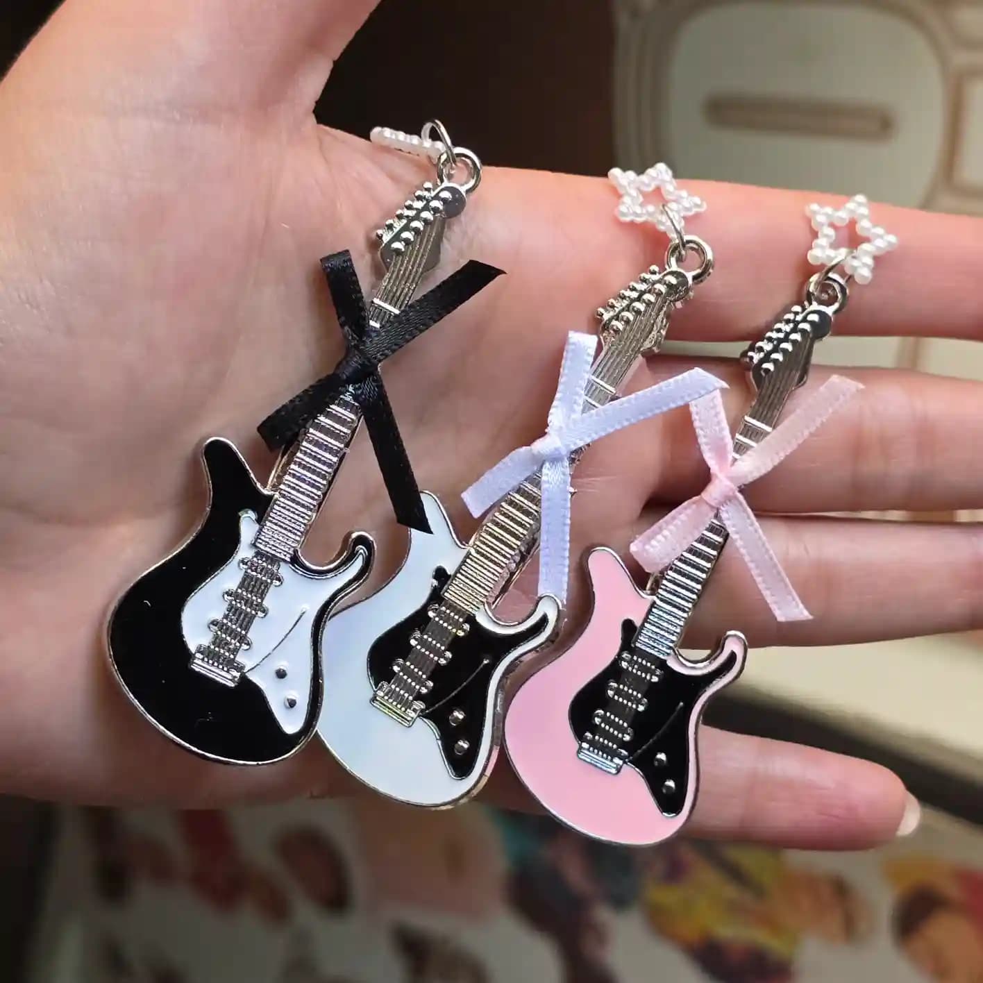 گیره مو پینترستی گیتار الکتریک 🎸 — تصویر ۲