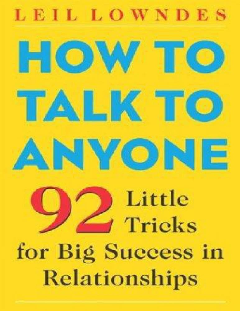 کتاب How to Talk to Anyone (چگونه با هر کسی صحبت کنیم) نسخه انگلیسی PDF | لیل لوندز — تصویر ۸