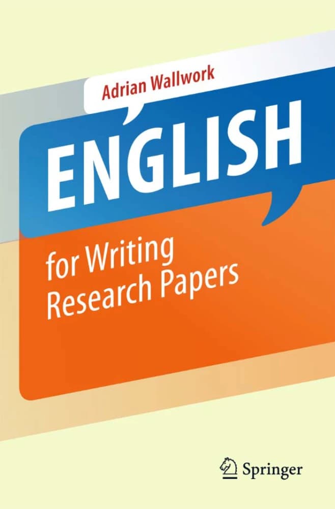 کتاب English for Writing Research Papers (انگلیسی برای نگارش مقالات پژوهشی) نسخه انگلیسی PDF | آدریان وال‌ورک
