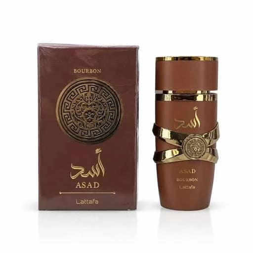 ادکلن لطافه اسد بوربن Lattafa ASAD BOURBON قهوه‌ای (اصل)