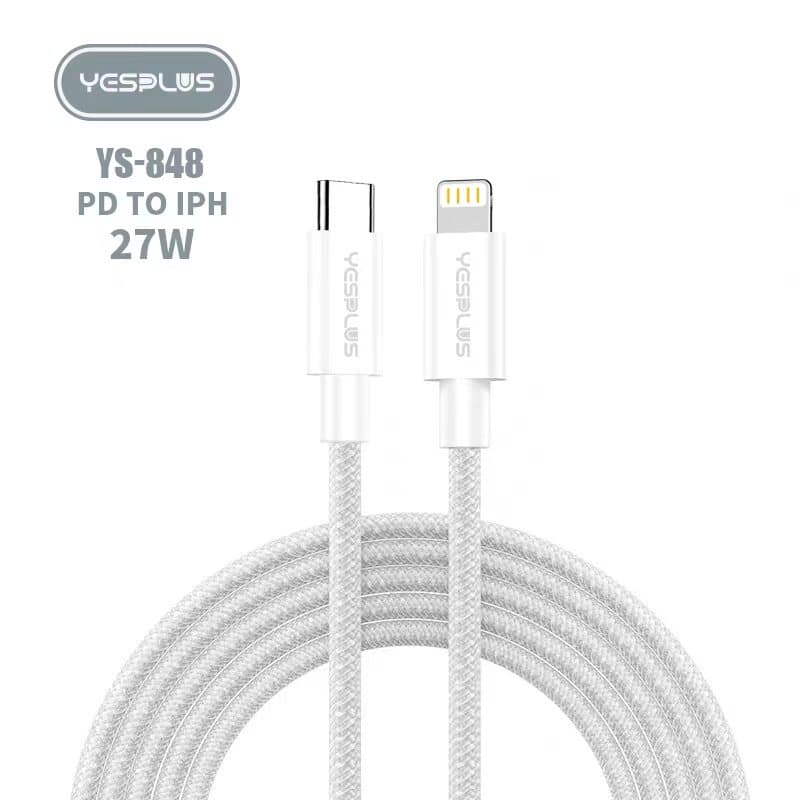 کابل فست شارژ pd to iph یس پلاسys-848