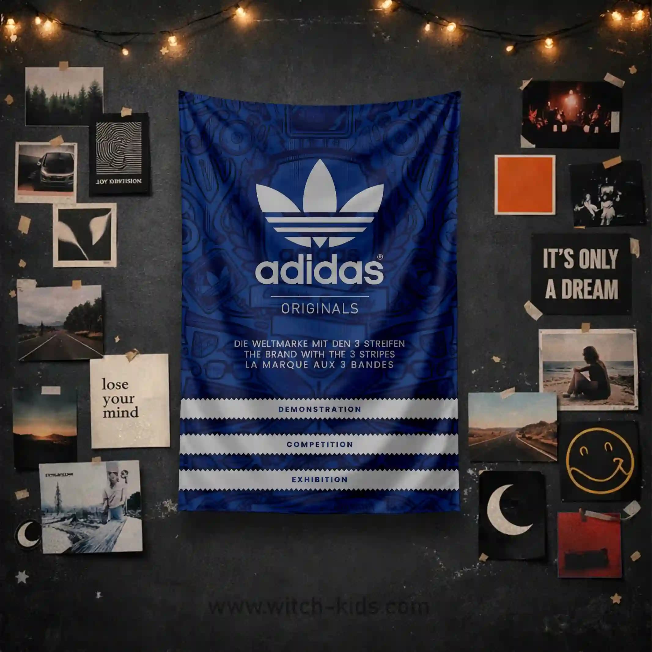 بک دراپ | پرچم | آدیداس ۳ پر Adidas — تصویر ۲