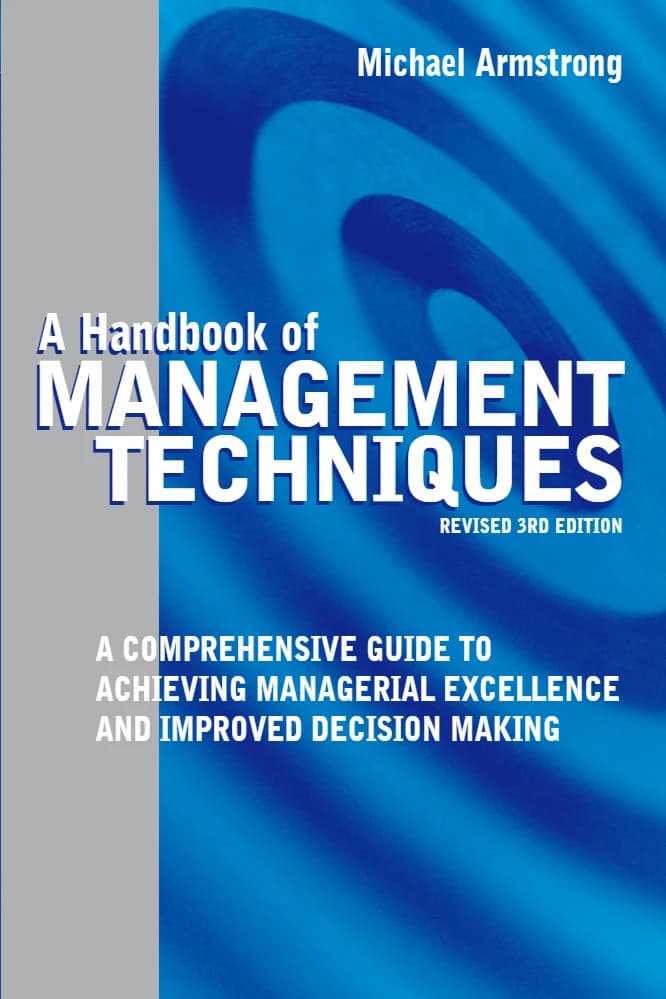 کتاب A Handbook of Management Techniques (راهنمای تکنیک‌های مدیریت) نسخه انگلیسی PDF | مایکل آرمسترانگ