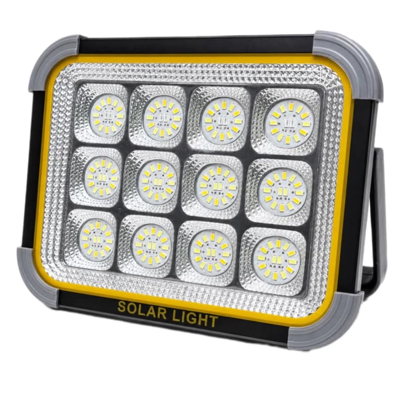 پروژکتور سیار شارژی و پاور بانک خورشیدی Solar LED Light XJ-D005