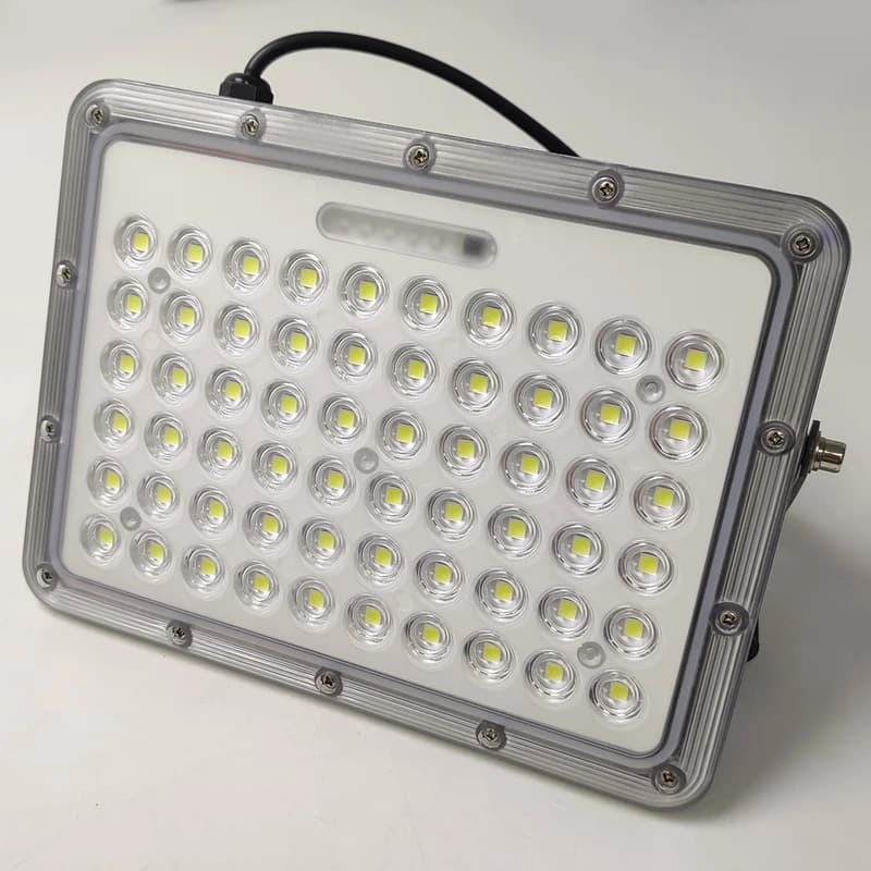 پروژکتور سیار شارژی و پاور بانک خورشیدی Solar LED Light XJ-D006