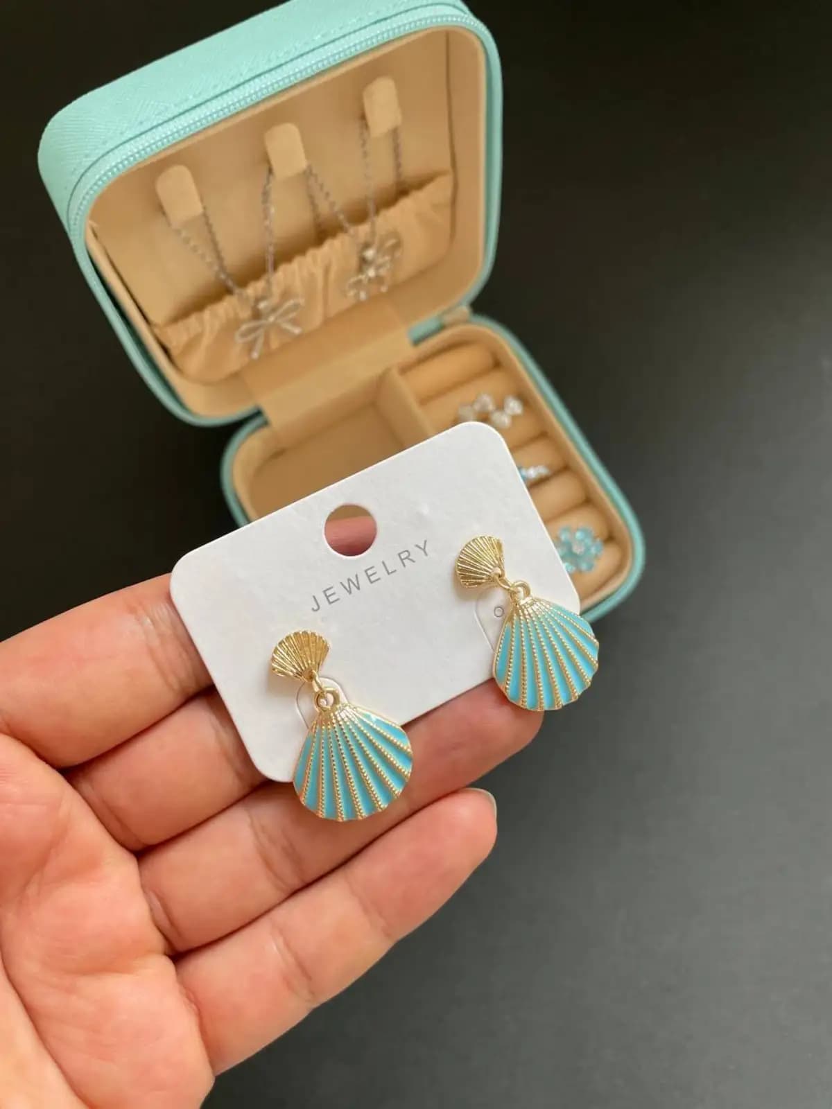پک اکسسوری آبی دخترانه کادویی — تصویر ۳