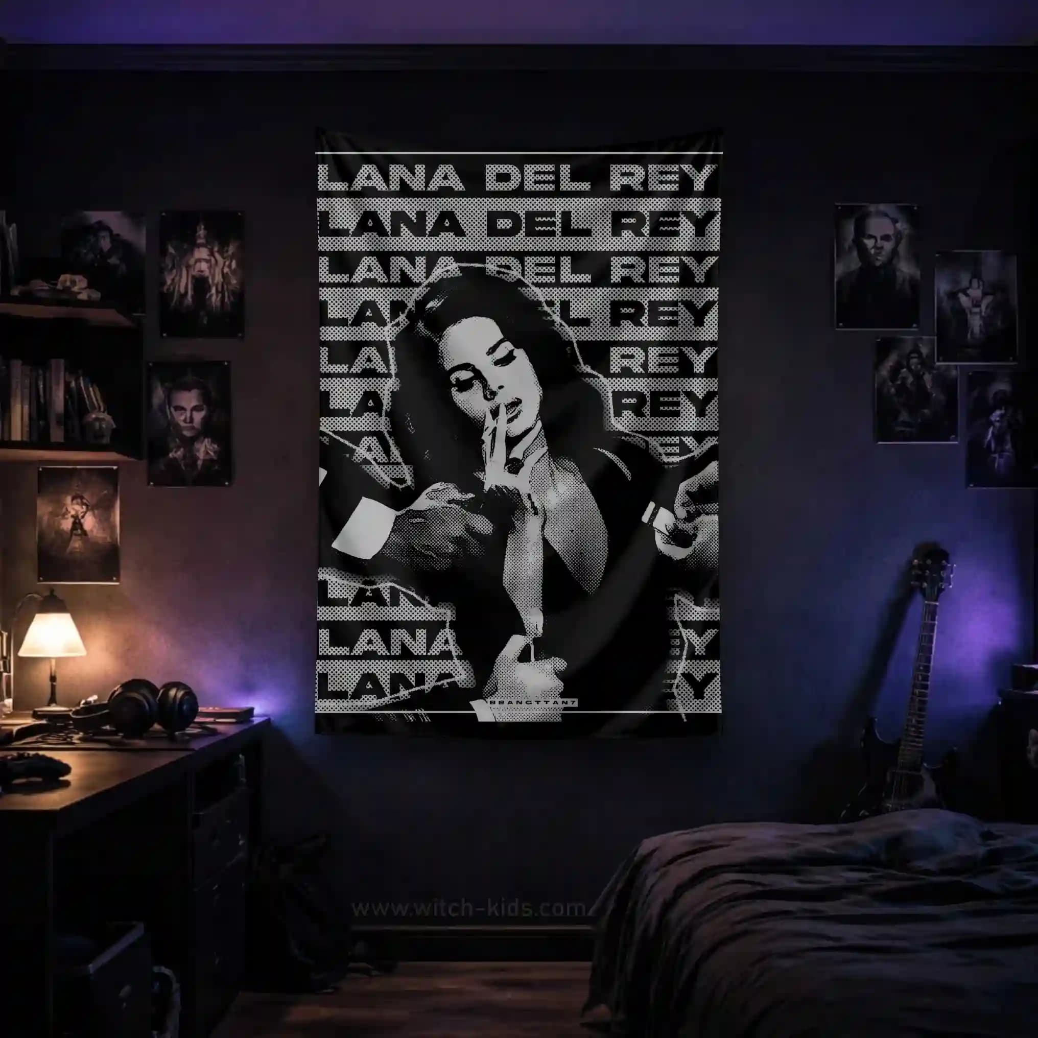 بک دراپ بزرگ | پرچم | لانا دی ری | Lana Del Rey