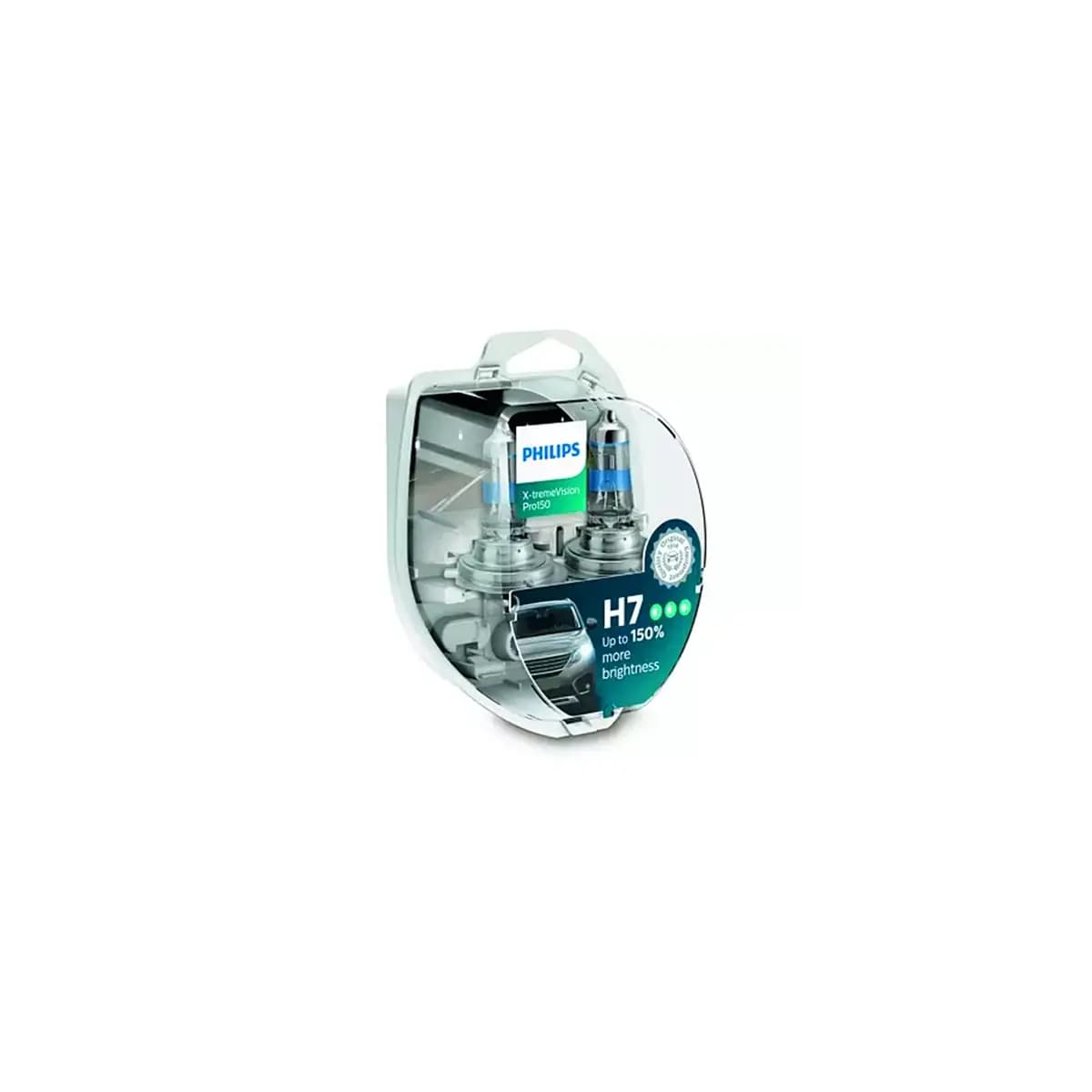 لامپ H7 پرشیایی فیلیپس افزایشی 150% Extream vision — تصویر ۳