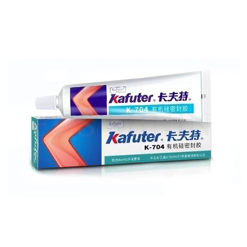 چسب سیلیکونی کافوتر704 – مخصوص آب‌بندی و اتصال قطعات الکترونیکی