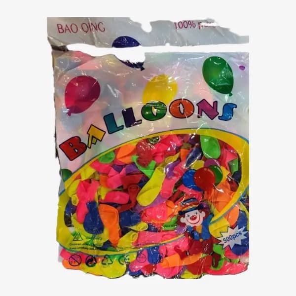 بادکنک آب بازی میکس (بسته 500تایی)