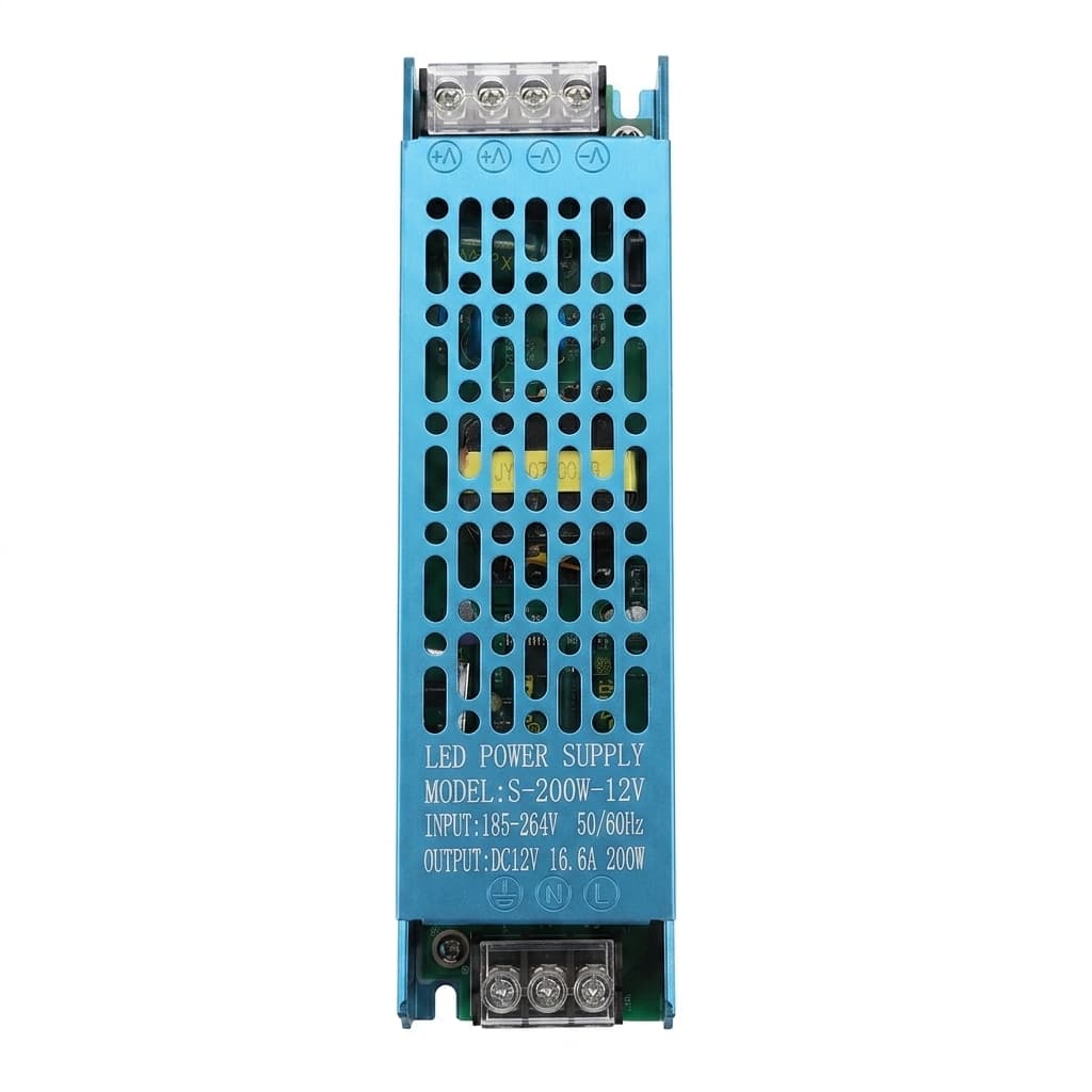 ترانس 12 ولت 200 وات LED | منبع تغذیه سوئیچینگ 12V 200W