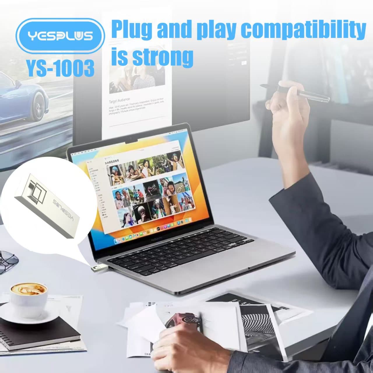 فلش مموری 128 گیگ Yesplus YS-1003 — تصویر ۵