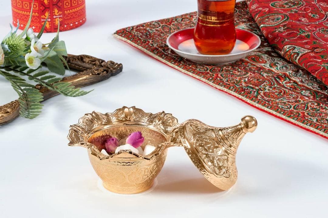 قندان گرد متوسط