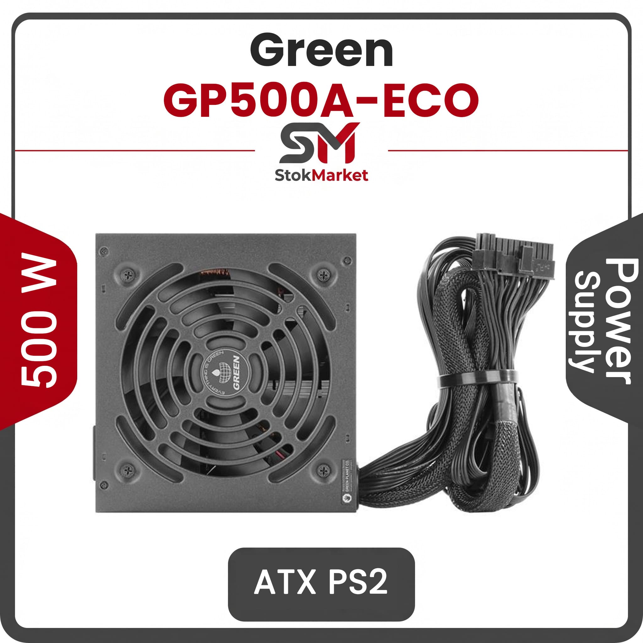 پاور گرین 500 وات Power Green GP500A-ECO