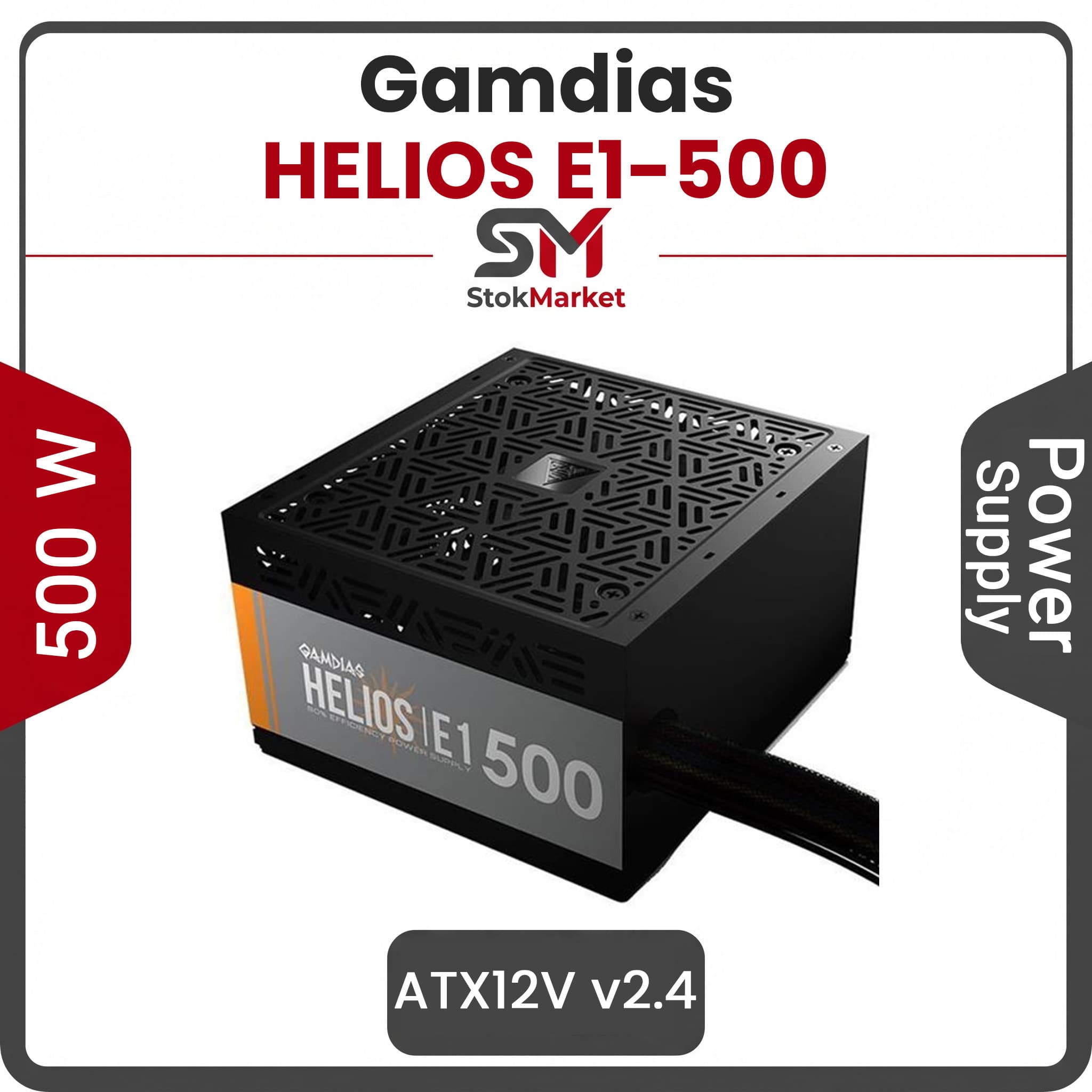 منبع تغذیه گیمدیاس مدل HELIOS E1-500