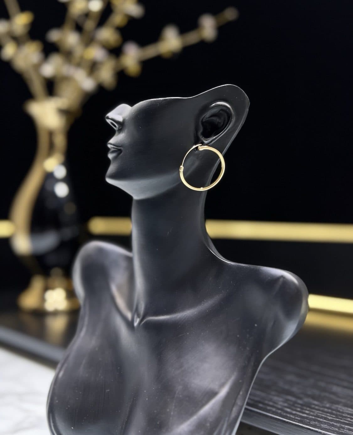گوشواره حلقه ای سایز بزرگ