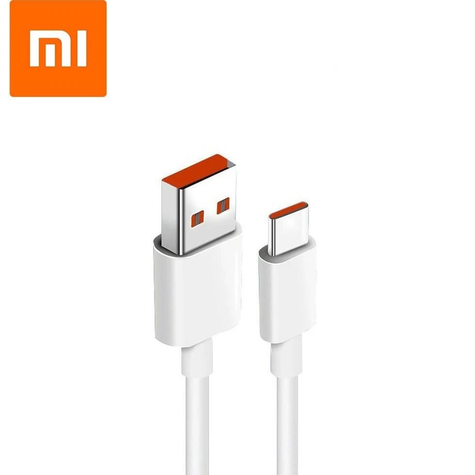 کابل شارژ سریع شیائومی Type-C طول 1 متر | 6 آمپر