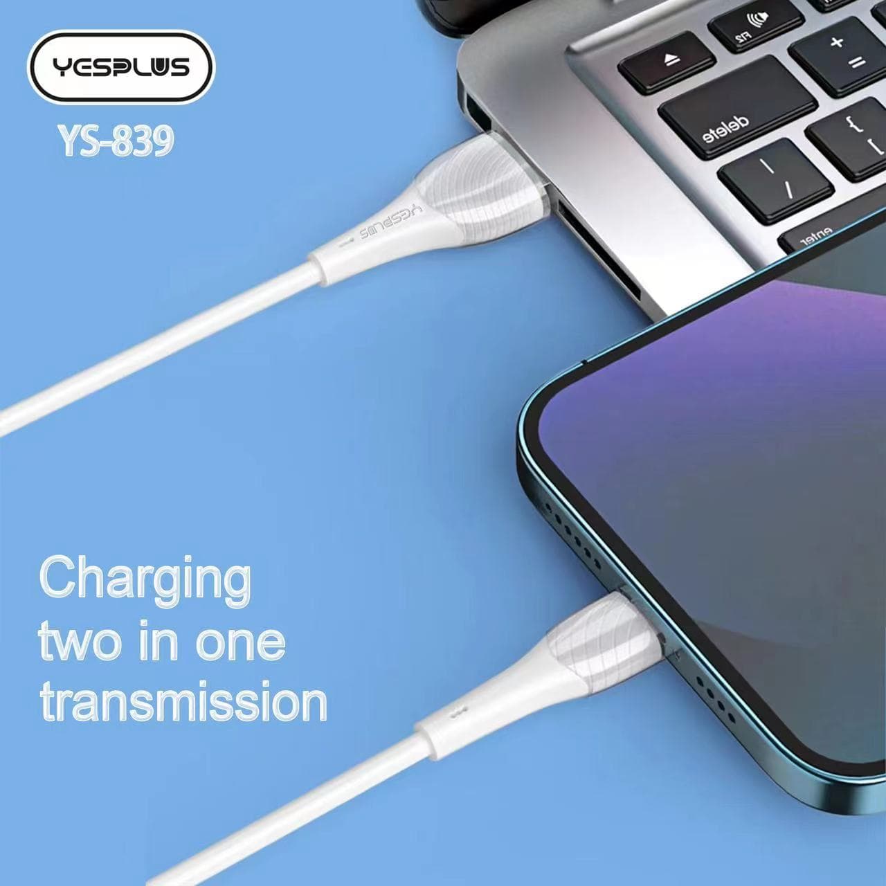 کابل شارژ و انتقال میکرو یس پلاس | Yesplus YS-839 — تصویر ۶