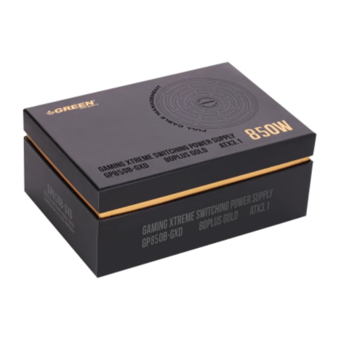 پاور گرین فول ماژولار 850 وات مدل GP850B-GXD ATX v3.1 — تصویر ۴