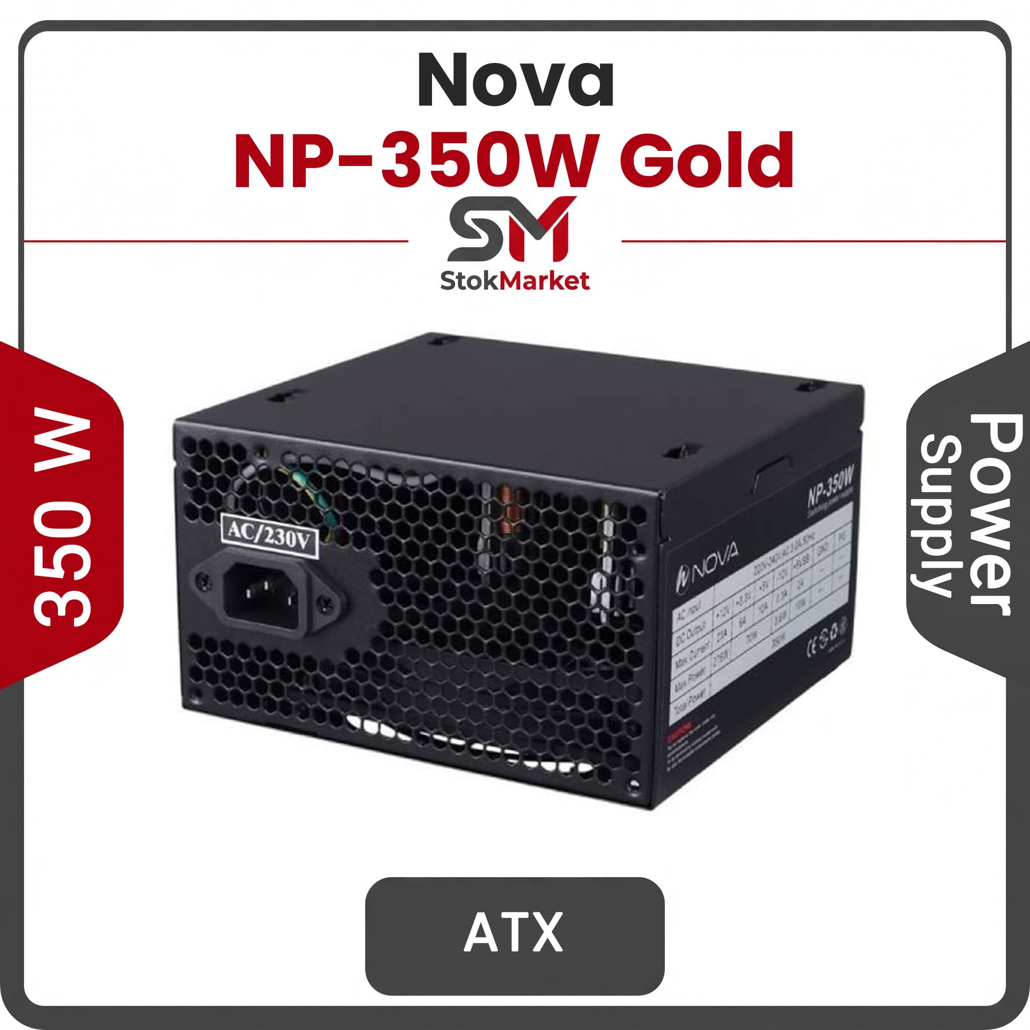 منبع تغذیه نوا مدل Nova NP-350W