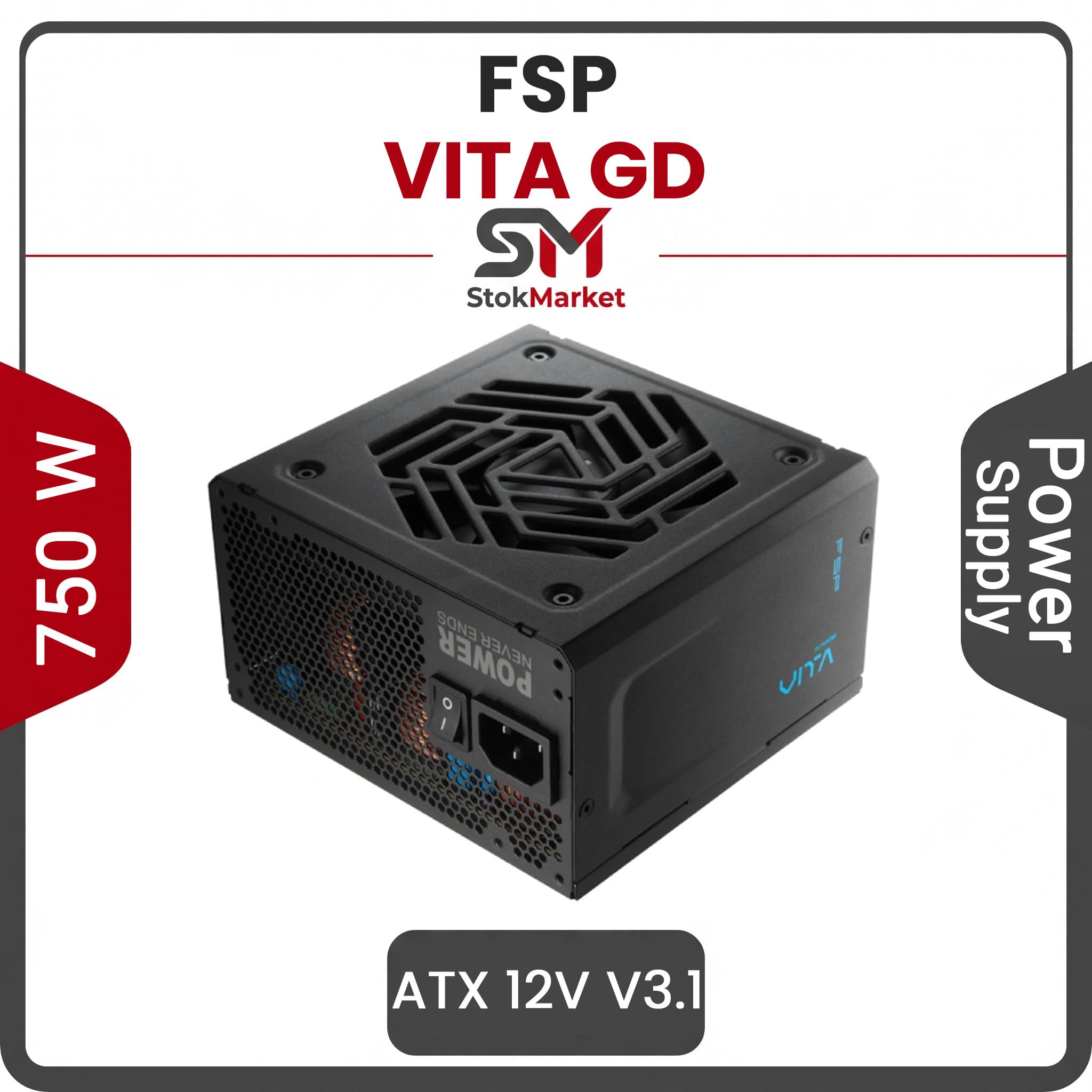 پاور اف اس پی 750 وات مدل VITA GD 750W