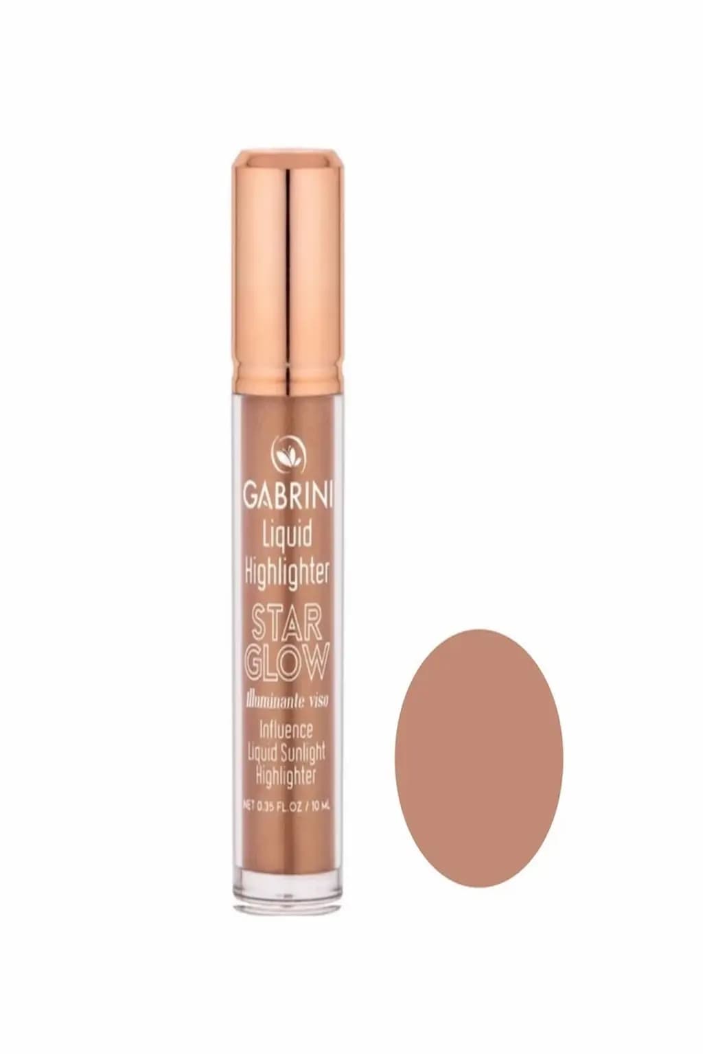 هایلایتر مایع مدل Star Glow شماره 03 رنگ رزگلد(اورجینال)