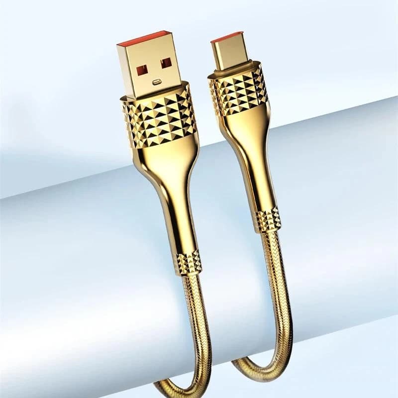 کابل تبدیل USB به USB-C (الدینیو) LDNIO مدل LS651 طول 1 متر — تصویر ۳