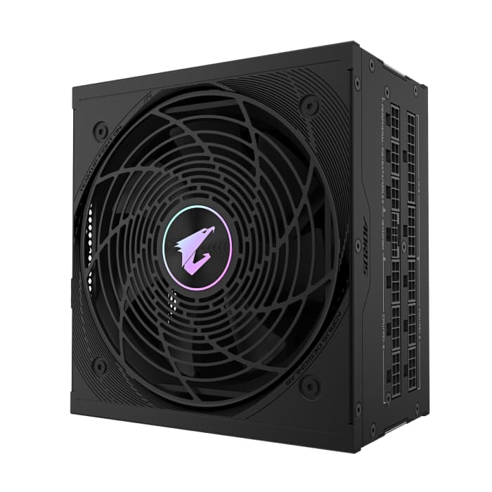 پاور 850 وات گیگابایت مدل AORUS ELITE P850W 80+ Platinum Modular PCIe 5.0 (rev. 1.0) — تصویر ۸