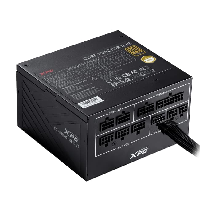 پاور 850 وات ای دیتا XPG CORE REACTOR II VE Modular — تصویر ۲