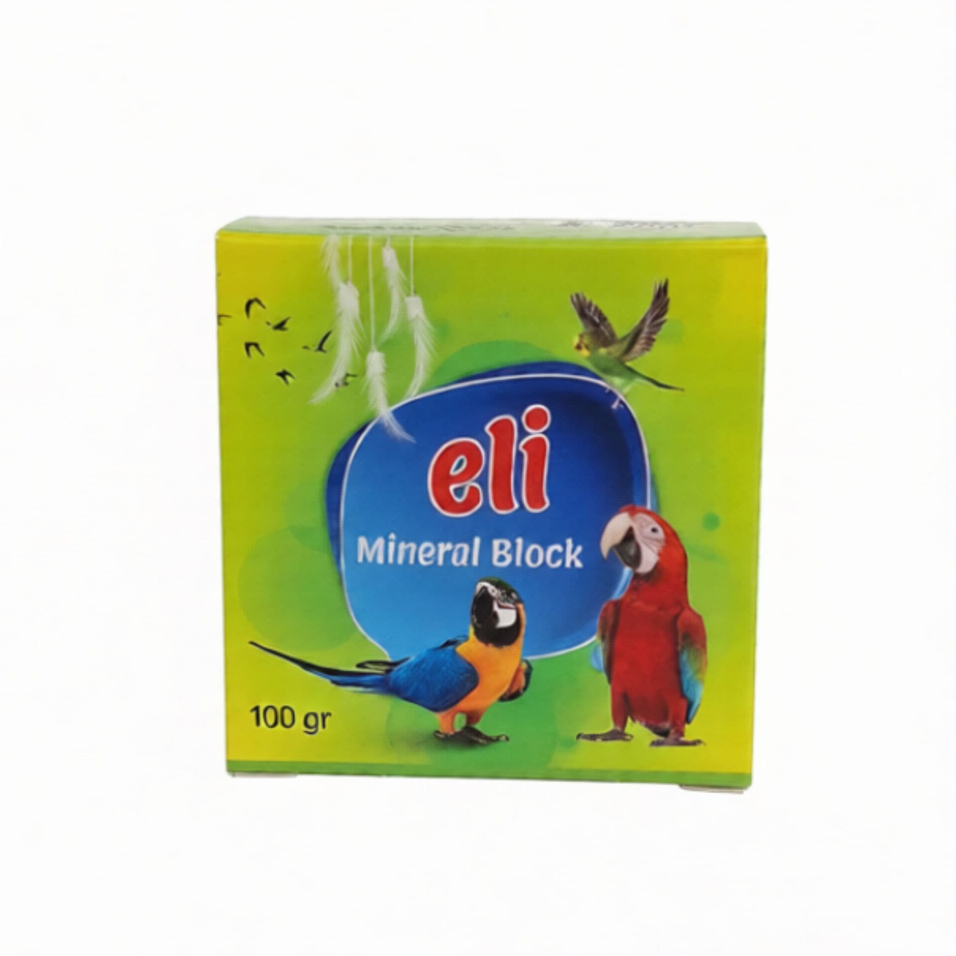 سنگ مینرال پرندگان صدف معدنی الی (وزن : 100گرمی)