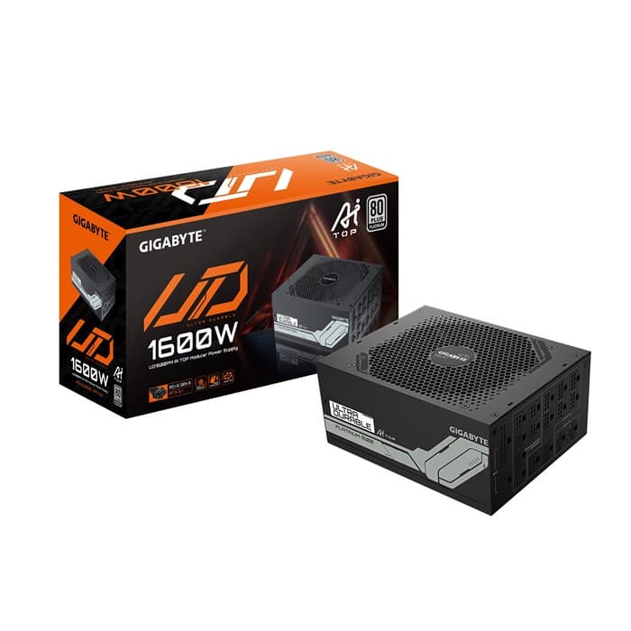 پاور 1600 وات گیگابایت مدل UD1600PM PG5 AI TOP ATX 12V v3.1 — تصویر ۸