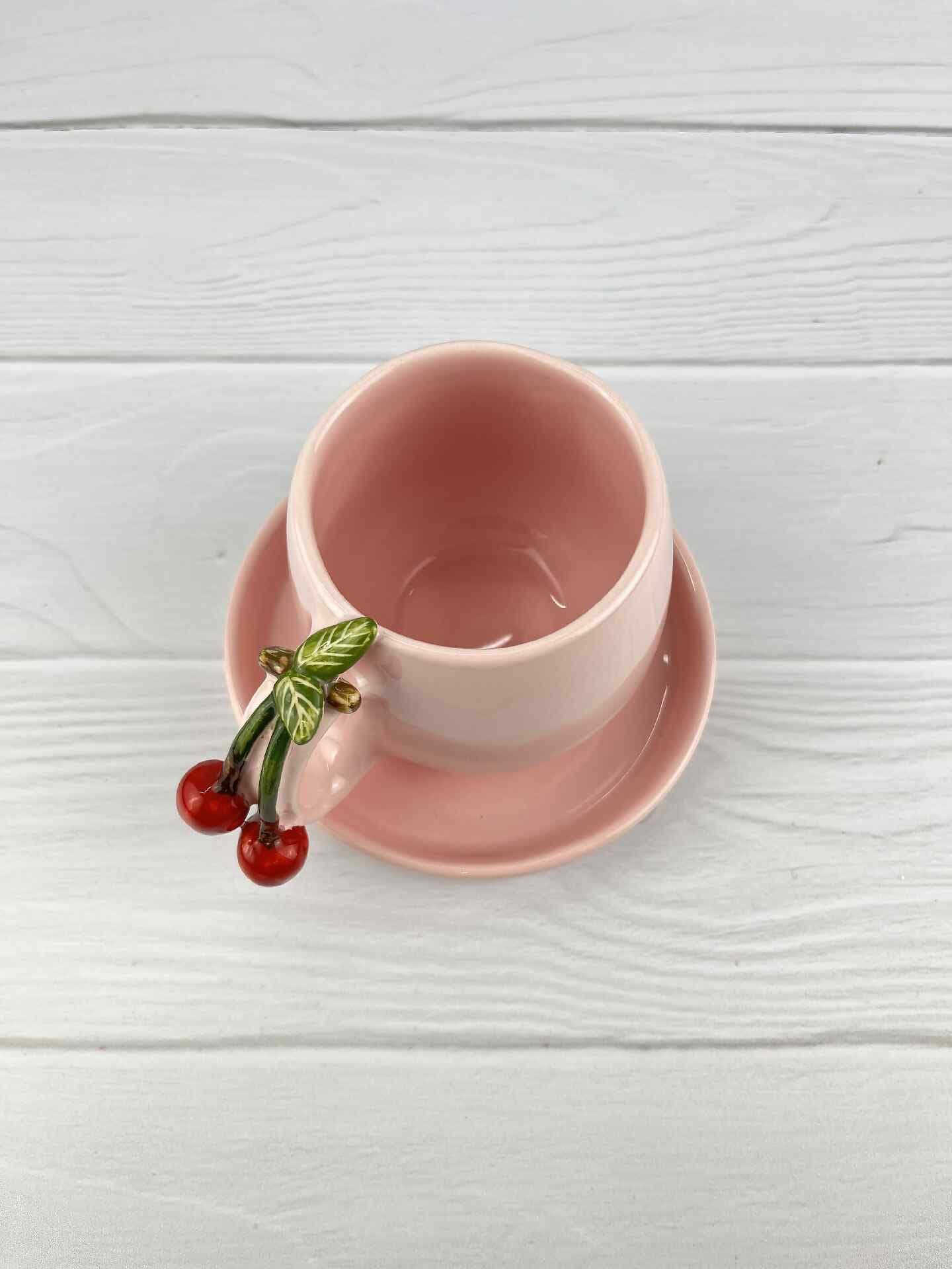 ماگ سرامیکی برجسته طرح گیلاس | کد 1179 — تصویر ۴