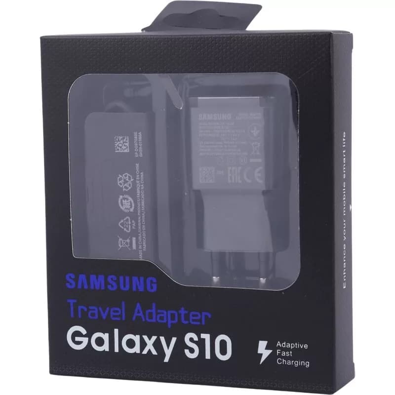 شارژر 10 وات سامسونگ + کابل تایپ سی مدل S10 Plus 2A