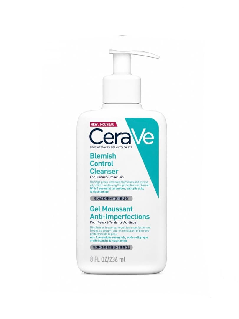 ژل شستشوی ضدجوش سراوی مدل Blemish Control Cleanser
