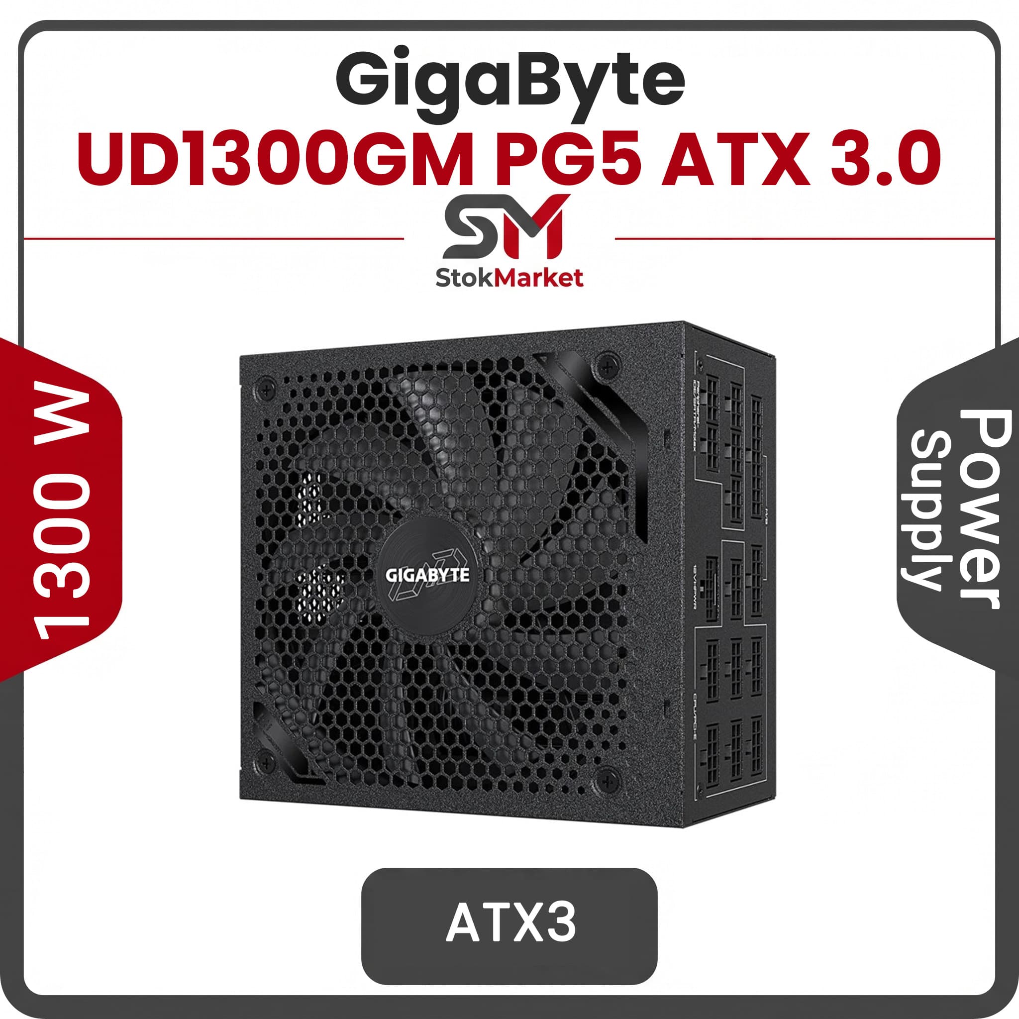 پاور 1300W گیگابایت مدل UD1300GM PG5 ATX 3.0