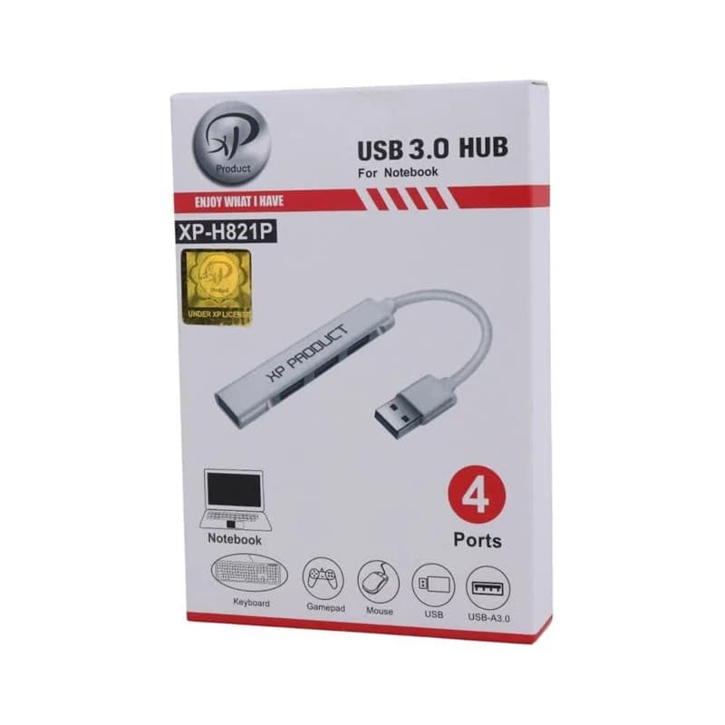 هاب 4 پورت USB 3.0 ایکس پی-پروداکت H821P — تصویر ۳