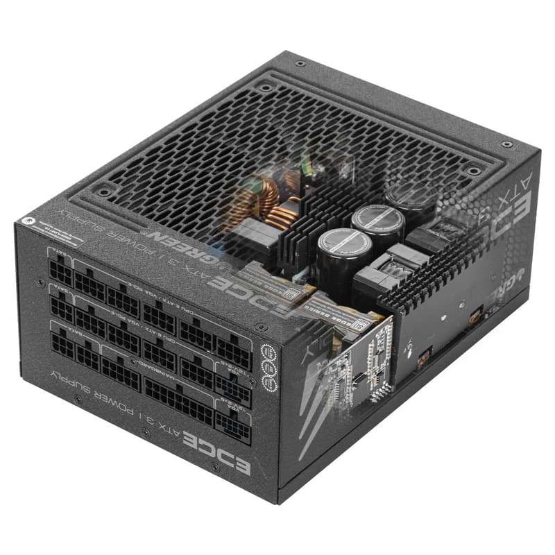پاور گرین فول ماژولار 1650 وات GP1650B-EDGE ATX v3.1 — تصویر ۲
