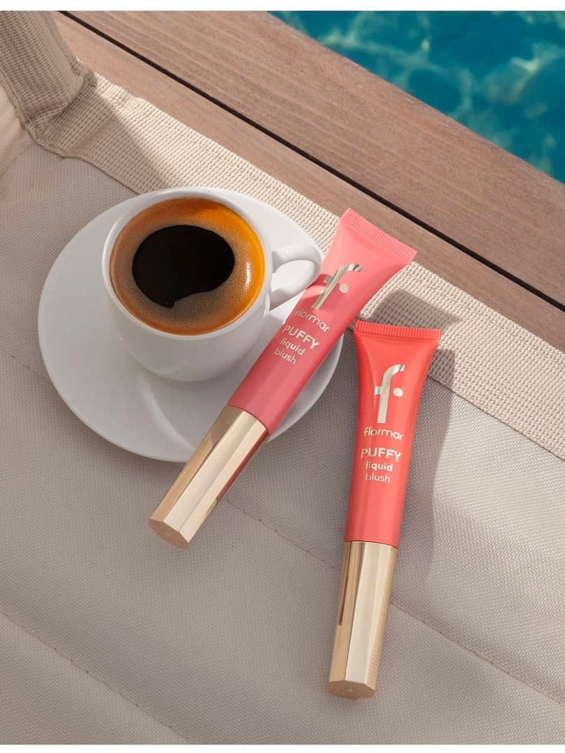 رژگونه مایع پددار فلورمار | Flormar Puffy Liquid Blush — تصویر ۵