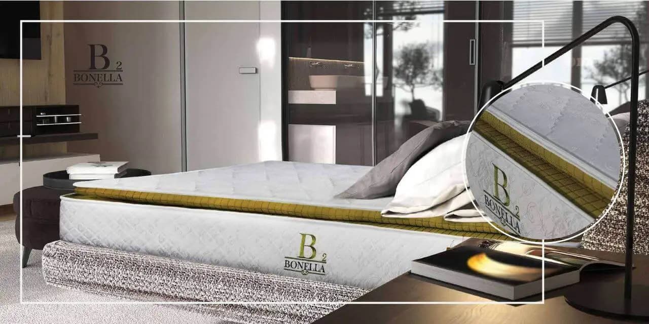 تشک طبی فنری پددار جاست اسلیپ مدل Bonella B2