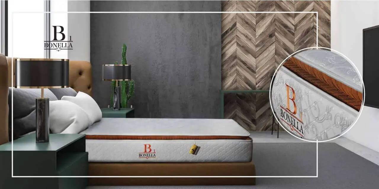 تشک طبی فنری میکرو جاست اسلیپ مدل Bonella C1 — تصویر ۳
