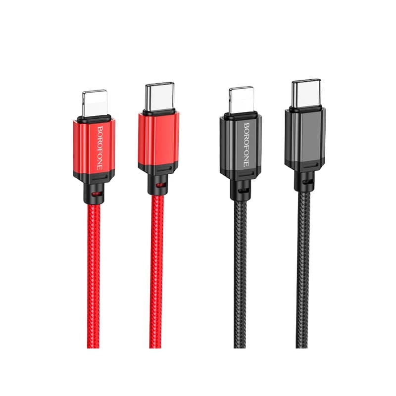 کابل تبدیل USB-C به لایتنینگ BOROFONE بروفون مدل BX87 20W طول 1 متر — تصویر ۳