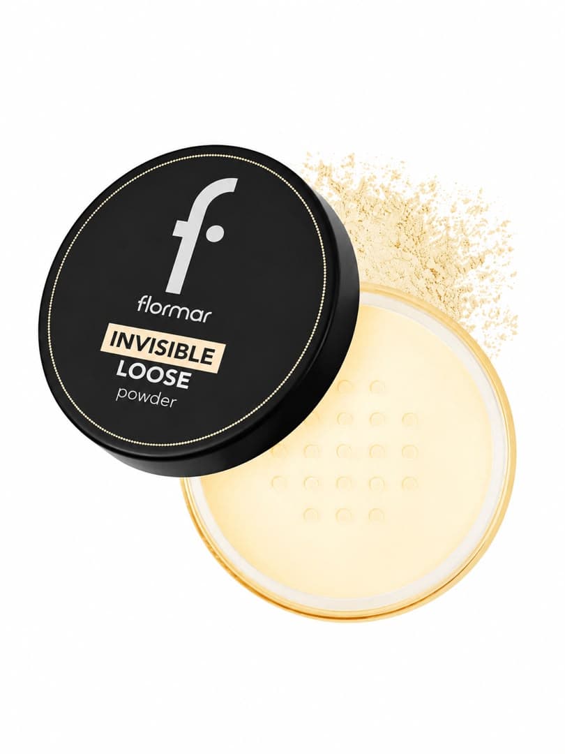 پودر فیکس فلورمار مدل Invisible Loose Powder رنگ Banana Yum