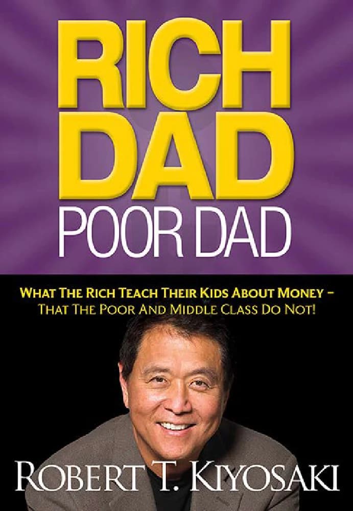 کتاب Rich Dad Poor Dad (پدر پولدار، پدر بی‌پول) نسخه انگلیسی PDF | رابرت کیوساکی