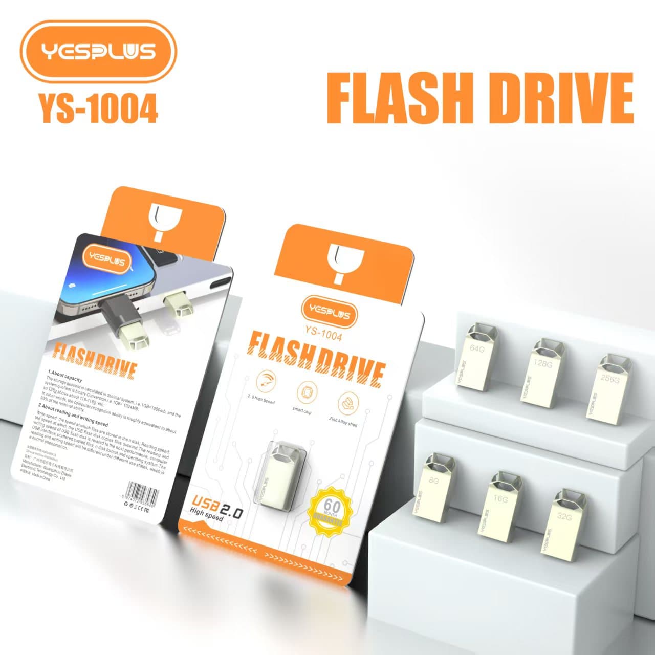 عمده فلش مموری 128 گیگ Yesplus YS-1004