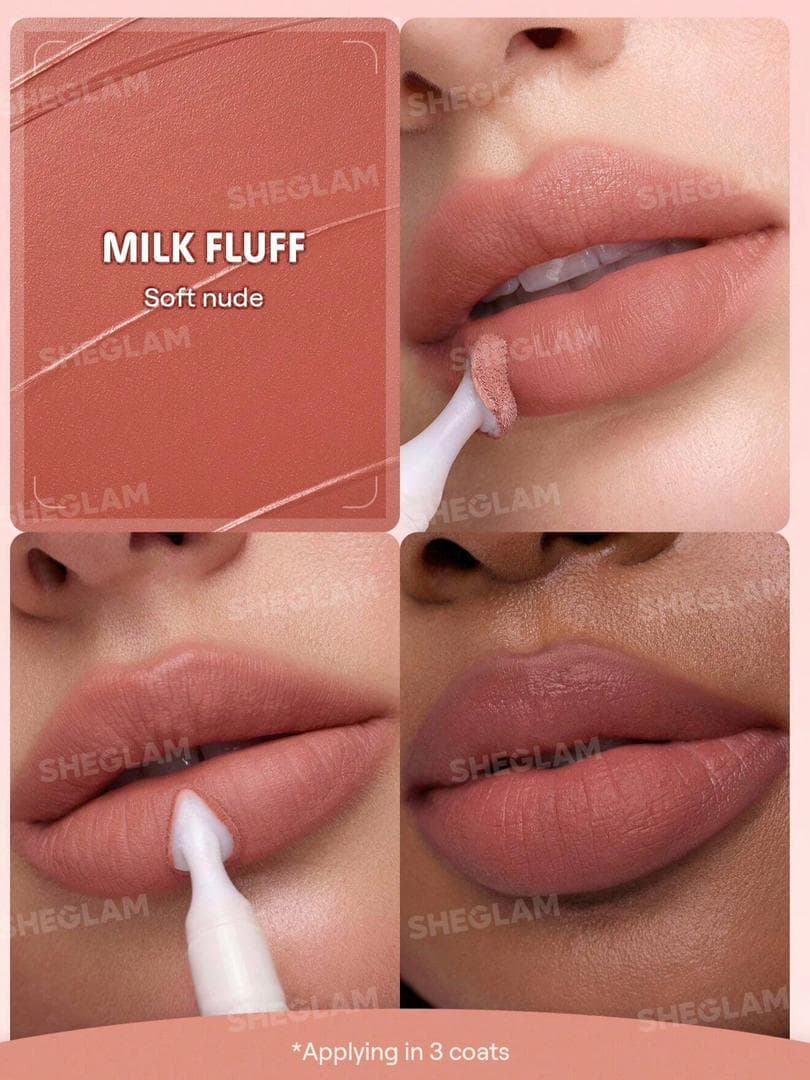 رژلب مات مارشمالو شیگلم | SHEGLAM Marshmallow Puff Lip Blur Pen — تصویر ۸