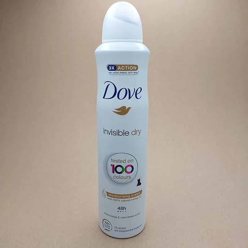 اسپری اینویزیبل درای زنانه داو 250 میل Invisible Dry