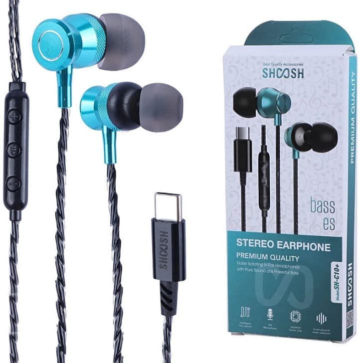 هندزفری سیمی مگنتی تایپ C شوش مدل SH-C10+ | SHOOSH — تصویر ۳